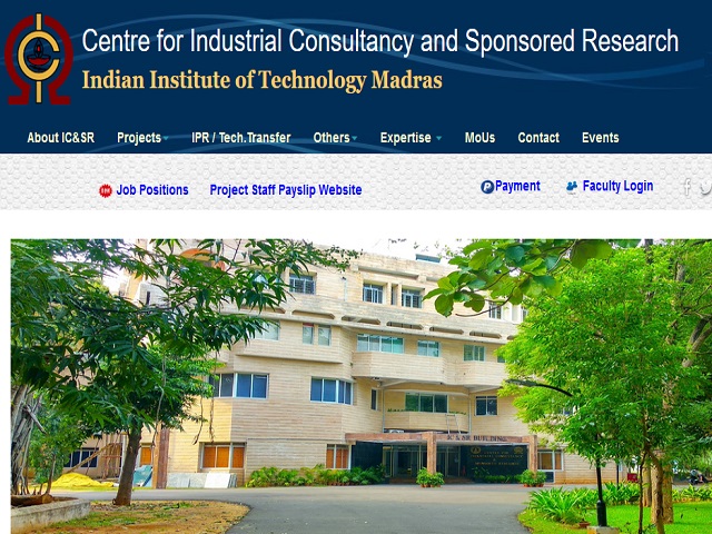 IIT Madras Recruitment 2021